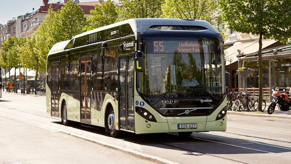 Volvo, electric bus, ABB, towermag, tower mag, Volvo hybrids