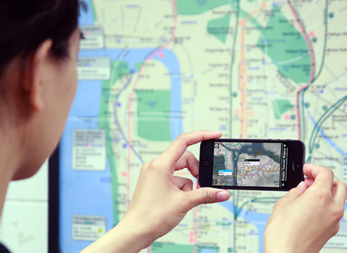 This app turns a New York subway map into a 3D tour