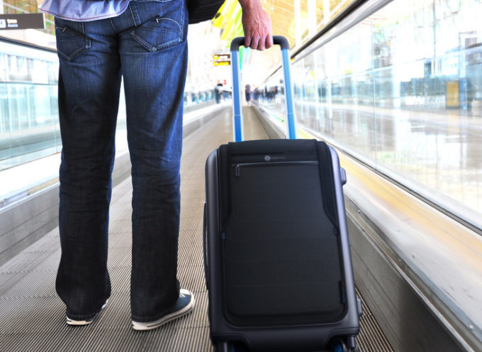 Smart carryon lets you track bag’s location and charge other devices