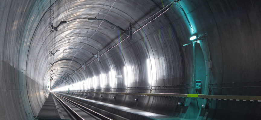 Traveling safely through the Gotthard Base Tunnel with Siemens technology